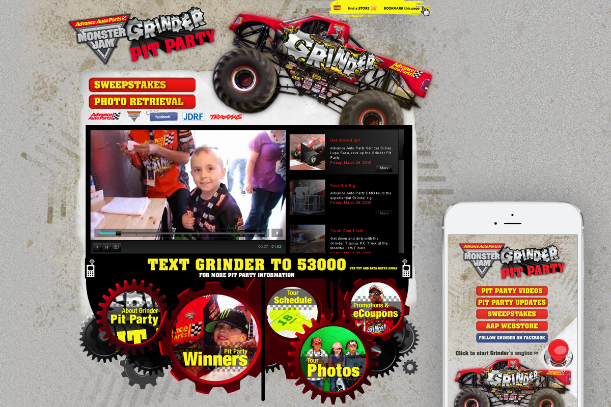 Advance Auto Parts Homepage