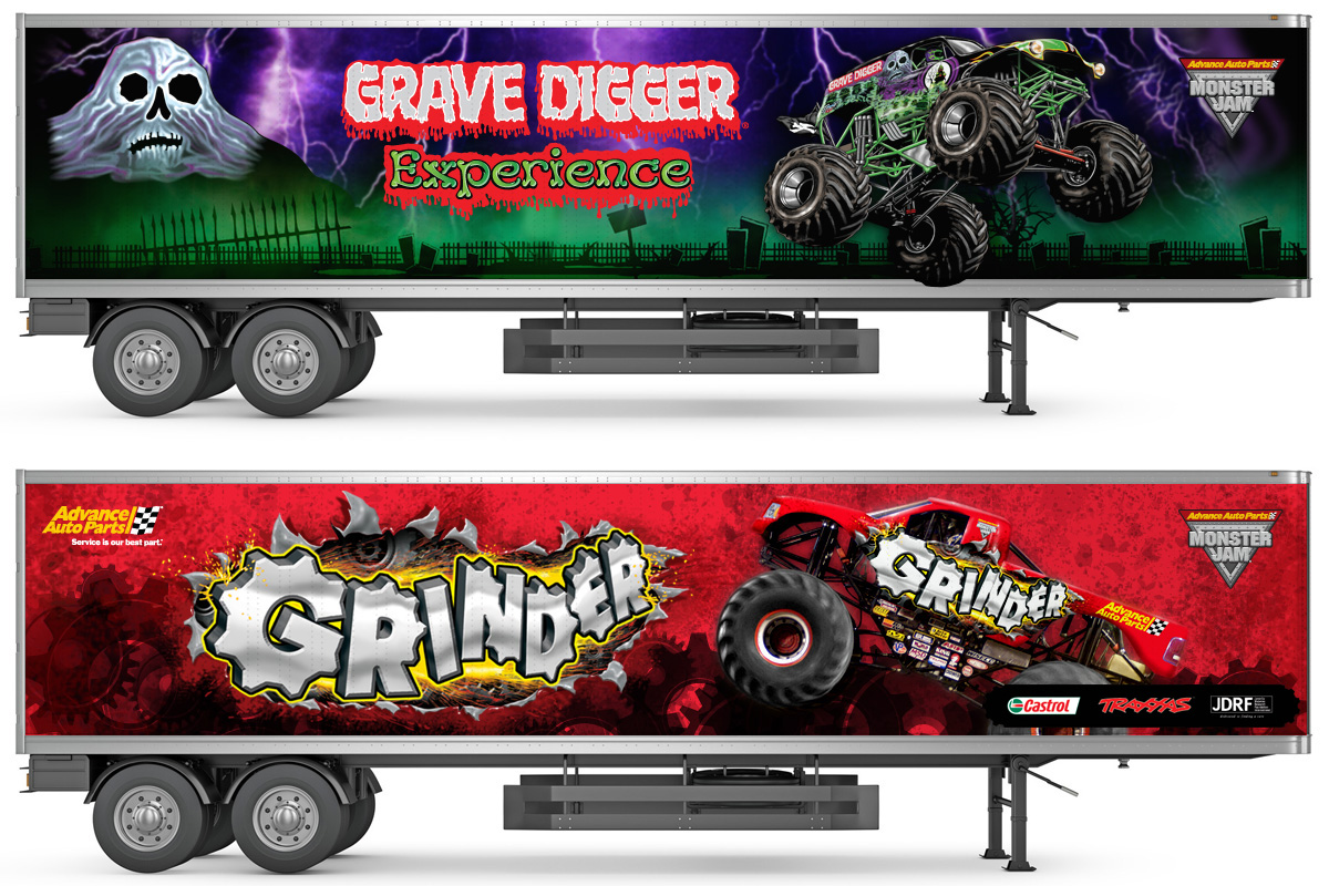 Advance Auto Parts Trailer
