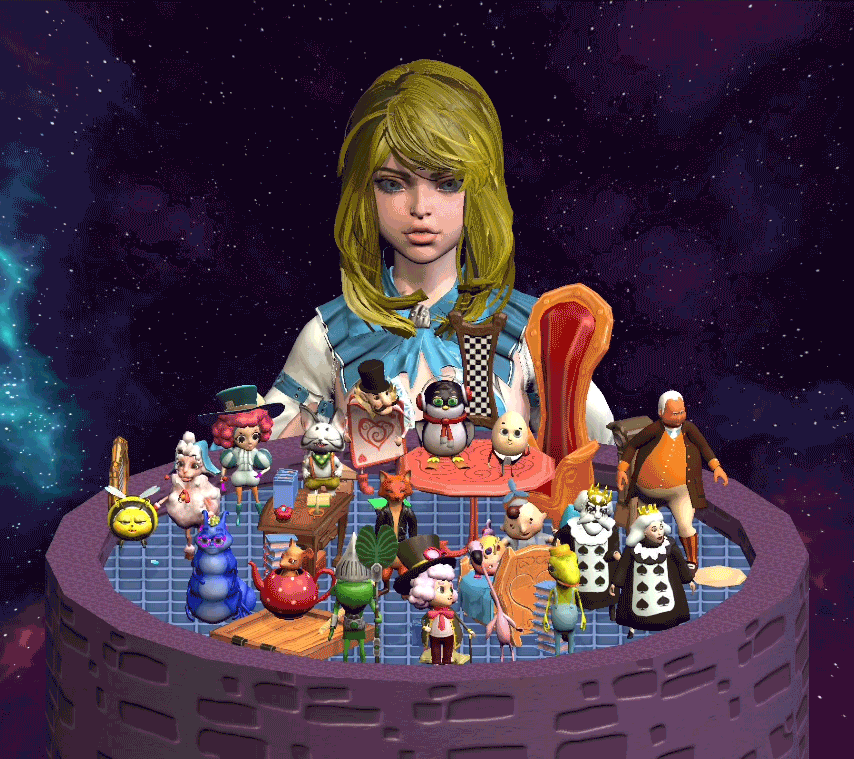 Alice Wonder Land Animation