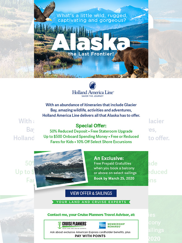 Cruise Planners eMail