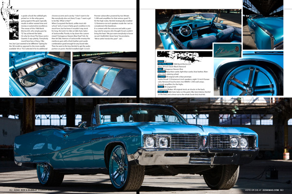 Donk Box & Bubble Buick