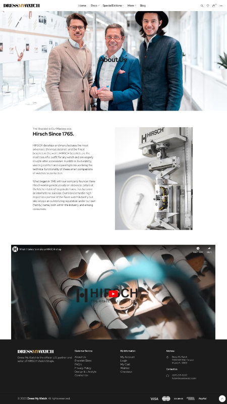 Dress My Watch About Page