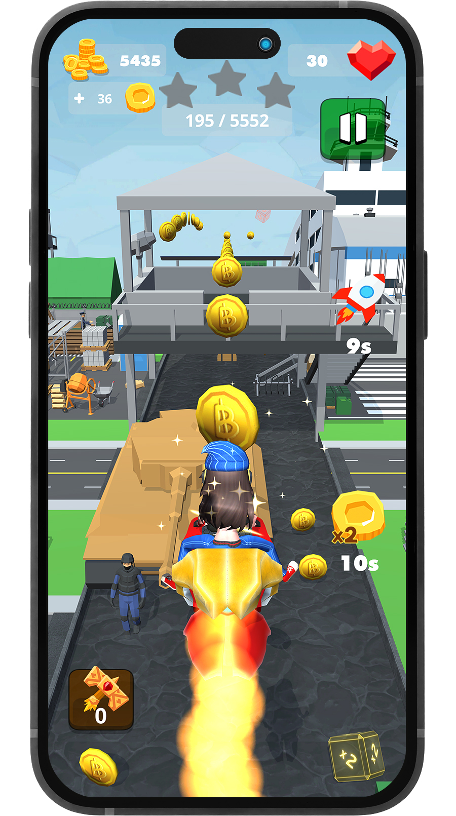 Earth Runner Game Screen Shots