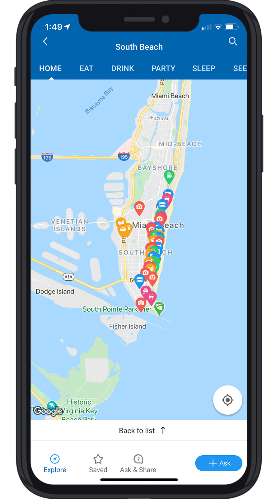 Miami Life Guide Screen Shots