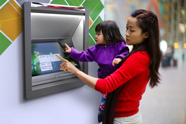 NCR Asian Mother ATM