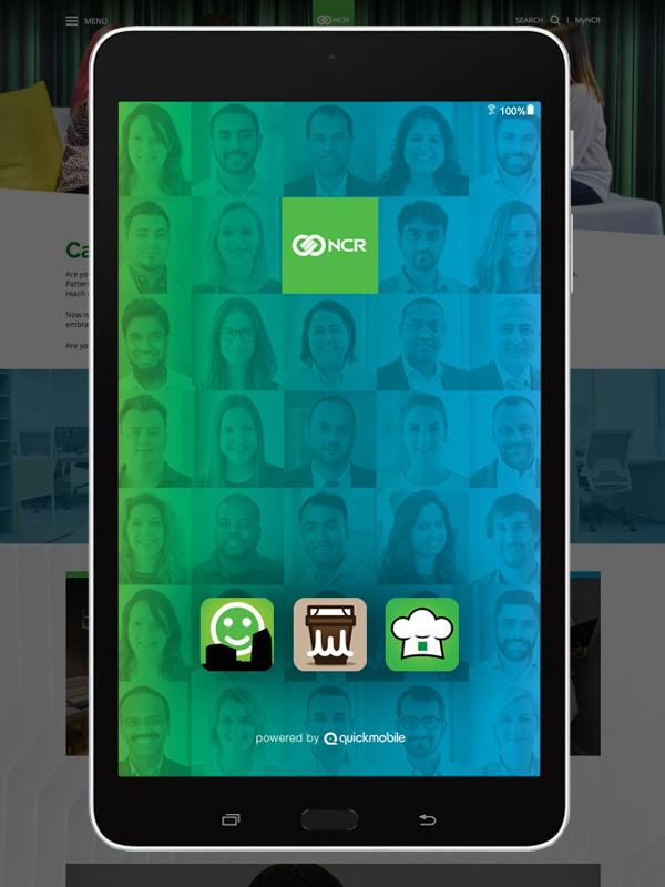 NCR Tablet App Icons