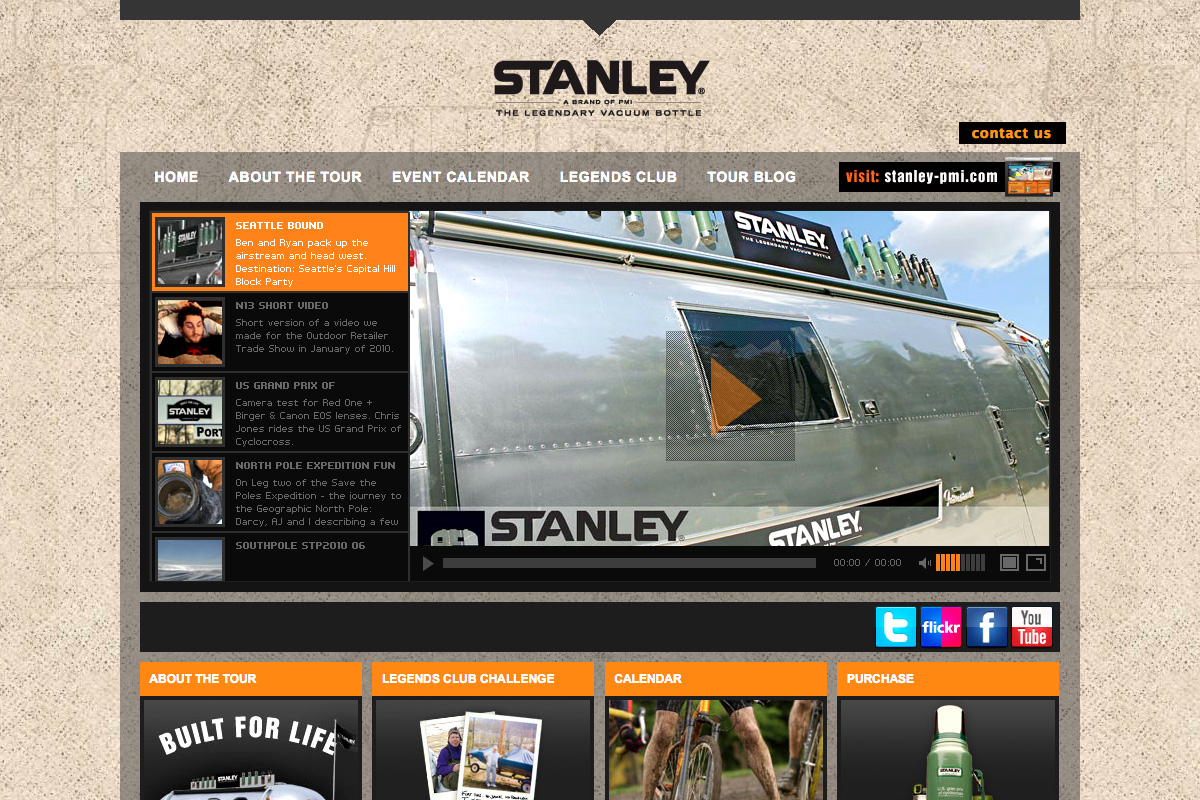 STANLEY Homepage