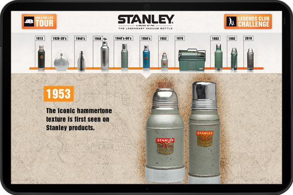 STANLEY Tablet History