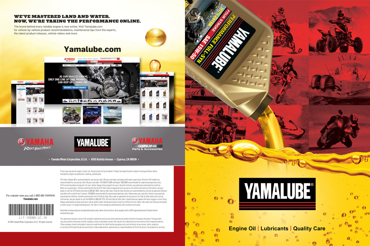 Yamalube Catalog