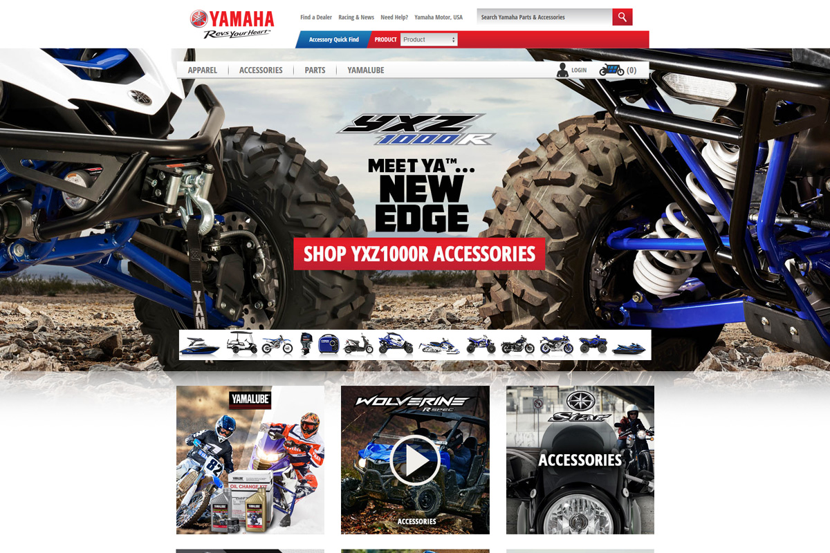 YamahaMotor Website