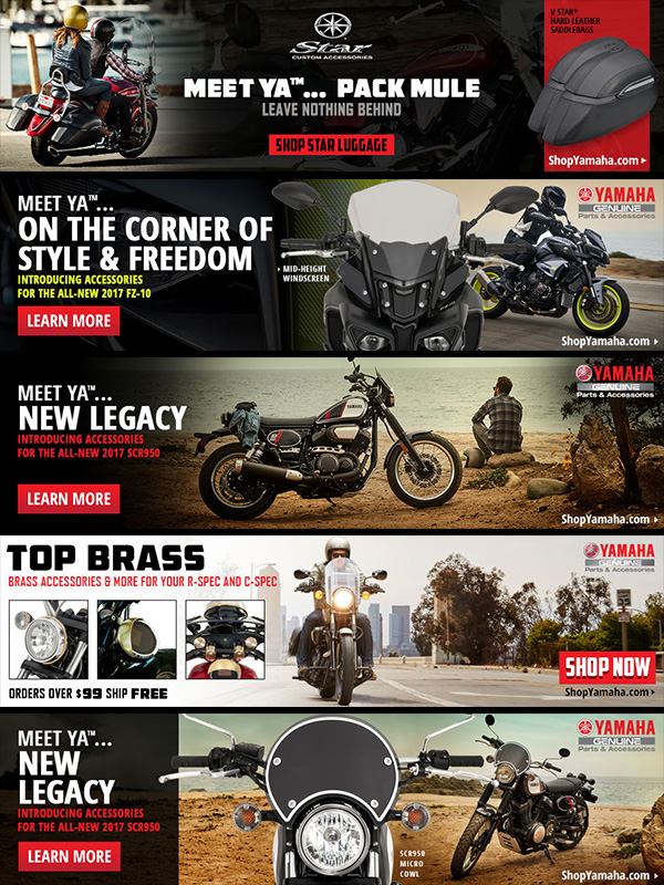 YamahaMotor WebsiteBanners