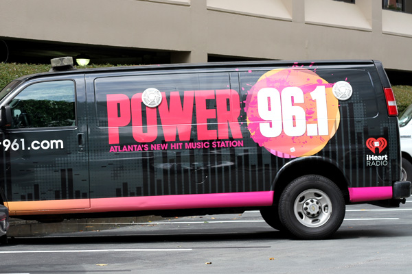 iHeartMedia Promotion Van